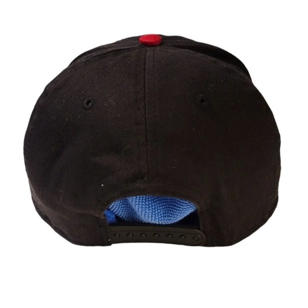 Miami Heat NBA Hardwood Classic New Era 9Fifty Black Red Snapback Cap Hat